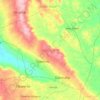 Ideato South topographic map, elevation, terrain