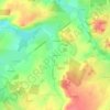 Privet topographic map, elevation, terrain