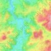 Le Croizet Chevalier topographic map, elevation, terrain