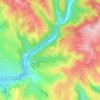 Travers de Metge topographic map, elevation, terrain