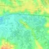 Champvent topographic map, elevation, terrain
