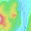 Ryan Mountain topographic map, elevation, terrain