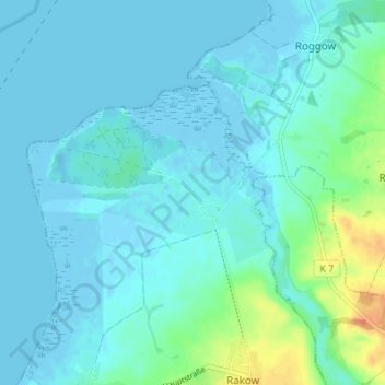 Teßmannsdorf topographic map, elevation, terrain