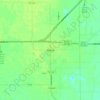 Winnie topographic map, elevation, terrain