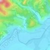 Valea Goblii topographic map, elevation, terrain