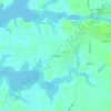 Canterbury topographic map, elevation, terrain