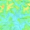 Bellanvila topographic map, elevation, terrain