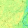 Leu topographic map, elevation, terrain