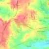 Stanley Common topographic map, elevation, terrain