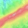 Roc'h Trevezel topographic map, elevation, terrain