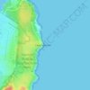Cape Solander topographic map, elevation, terrain