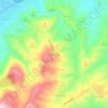 Mansurlu topographic map, elevation, terrain