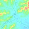 Lascano topographic map, elevation, terrain