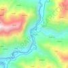 Nainbagh topographic map, elevation, terrain