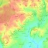 La Pagerie topographic map, elevation, terrain