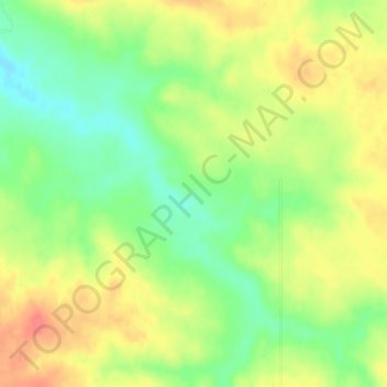 Wlliam T Malloy Dam topographic map, elevation, terrain