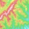 Lago topographic map, elevation, terrain