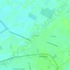 La Granja topographic map, elevation, terrain