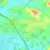 The Pines topographic map, elevation, terrain