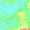 Le Bé topographic map, elevation, terrain