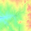 Ésali-sekîn topographic map, elevation, terrain