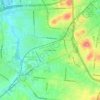 Cherokee Park topographic map, elevation, terrain