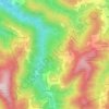 Casalina topographic map, elevation, terrain