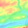 Christian Corner topographic map, elevation, terrain
