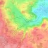 Scharling topographic map, elevation, terrain