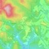 Chalkhill topographic map, elevation, terrain