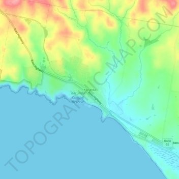 Kilcunda topographic map, elevation, terrain