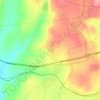 Lweibde topographic map, elevation, terrain