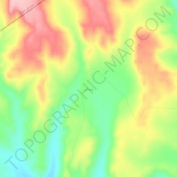 Meydan topographic map, elevation, terrain