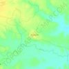 Margram topographic map, elevation, terrain