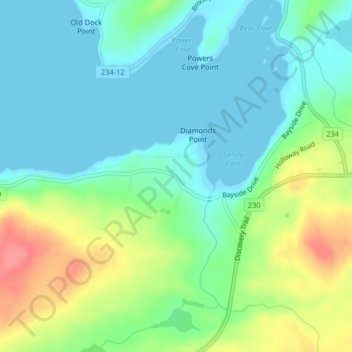 Lethbridge topographic map, elevation, terrain