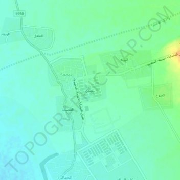 Baysari topographic map, elevation, terrain