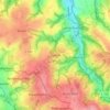 Hofen topographic map, elevation, terrain