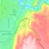 Hurricane Hill topographic map, elevation, terrain