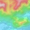 Cachoeira Véu da Noiva topographic map, elevation, terrain