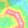 Bulu Poddo topographic map, elevation, terrain