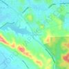 Sungai Harapan topographic map, elevation, terrain