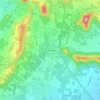 Contrada Barboglio topographic map, elevation, terrain