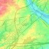 Lower Makefield Township topographic map, elevation, terrain