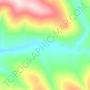 Clear Creek topographic map, elevation, terrain