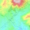 Carreiras (São Miguel) topographic map, elevation, terrain