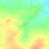 Yaro topographic map, elevation, terrain