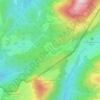 Kasalm topographic map, elevation, terrain