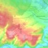 Nassen topographic map, elevation, terrain