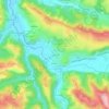 Nauviale topographic map, elevation, terrain