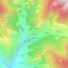 Bangsil topographic map, elevation, terrain